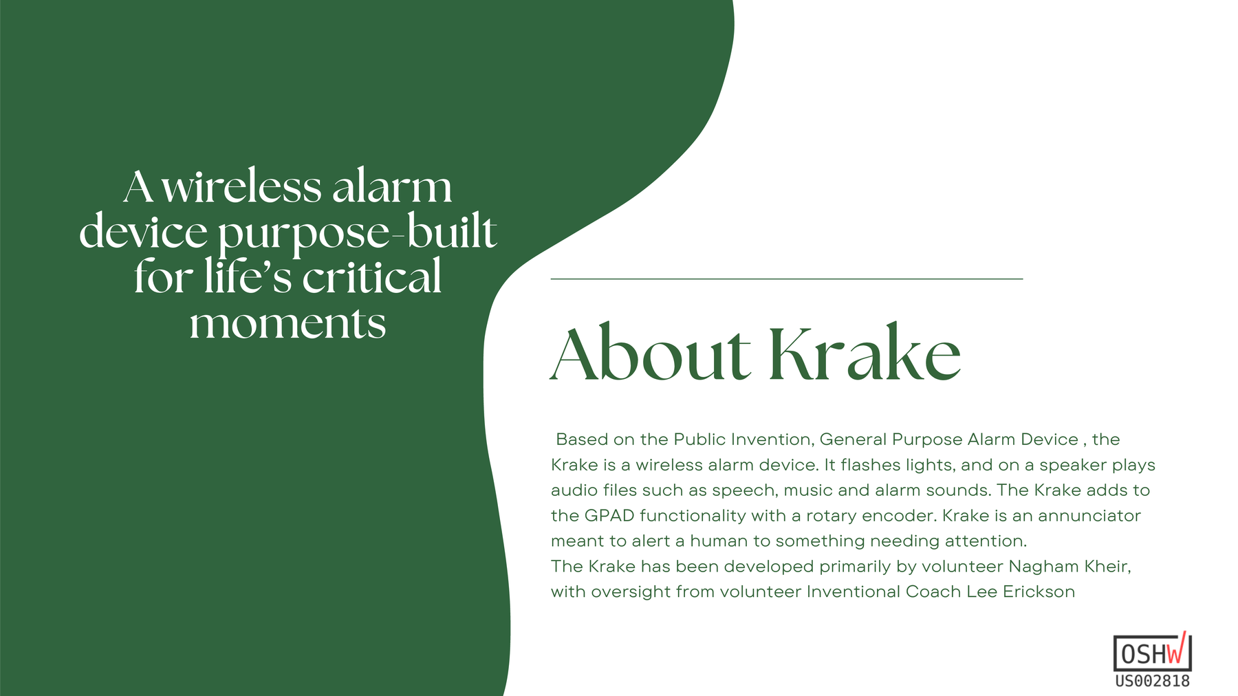 About Krake